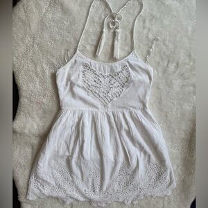 Zara white summer dress